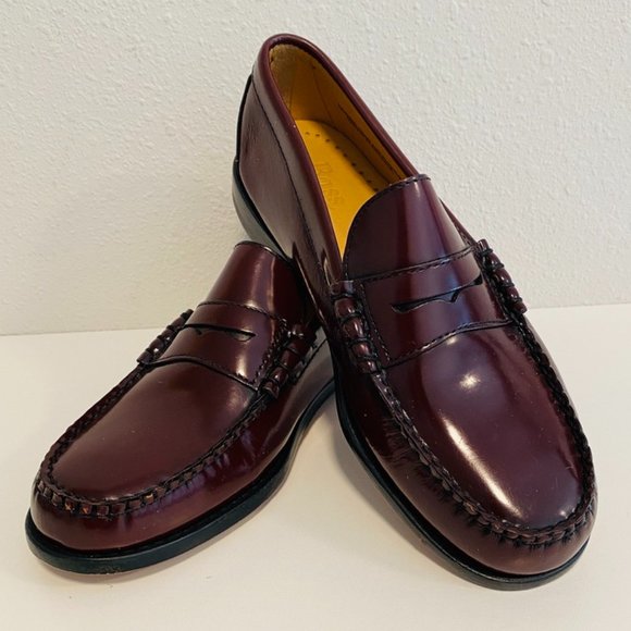 G.H. Bass & Co. Weejun Larson Wine Penny Loafers Size 4 (women’s 6) - Picture 1 of 10